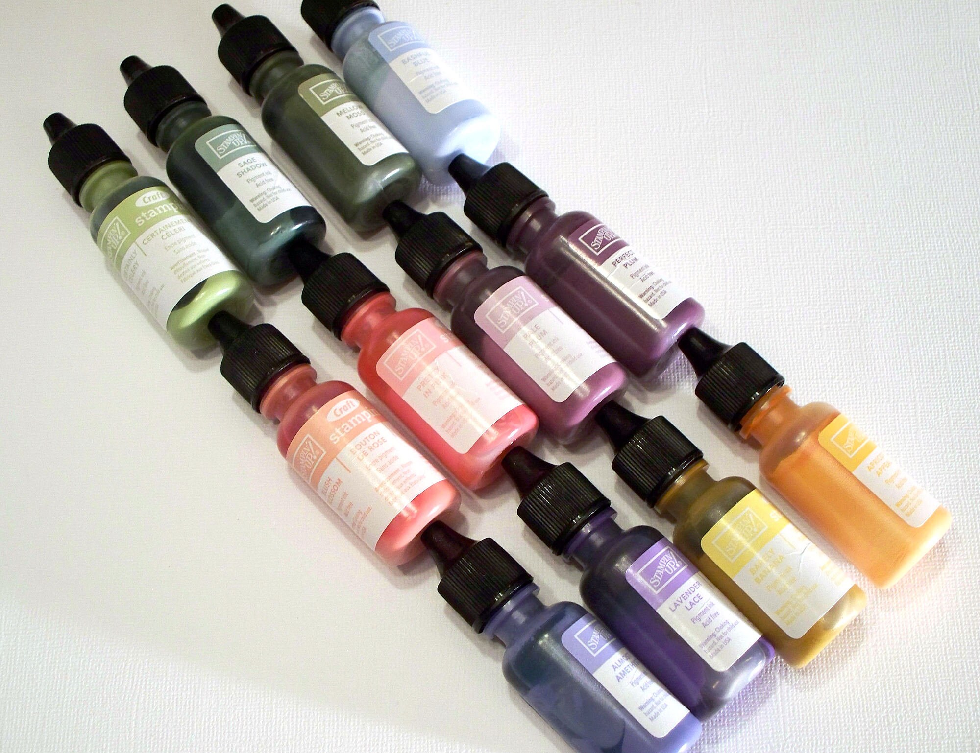 Let's Color Premium Pigment Ink Pads Ranibow Pinks 