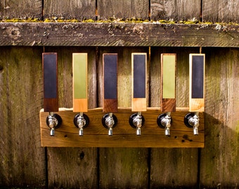 2 chalkboard tap handles