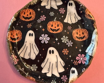 Handmade Halloween Trinket Dish