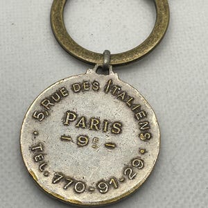 Le Monde französische Anhänger Halskette