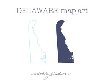 Vector & PNG Delaware clipart, map clip art,state, country, silhouette, printable