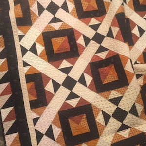 Pieces of Autumn Quilt pattern