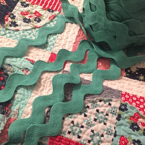 2 1/4 Inch Jumbo Ric Rac Cute Decorative Trim Giant Sized Etsy