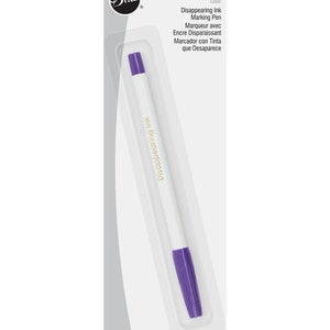  Dritz 677-60 Disappearing Ink Marking Pen, Purple, 8.75 x 2.88  x 0.63