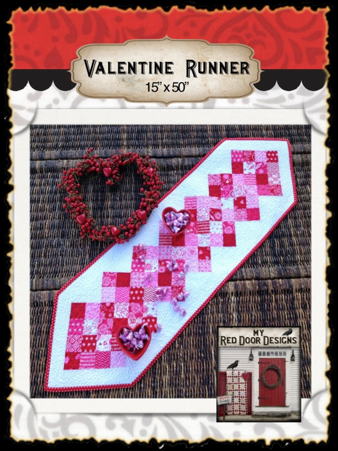 Valentine Rinner Valentine Runner PDF Pattern - Etsy