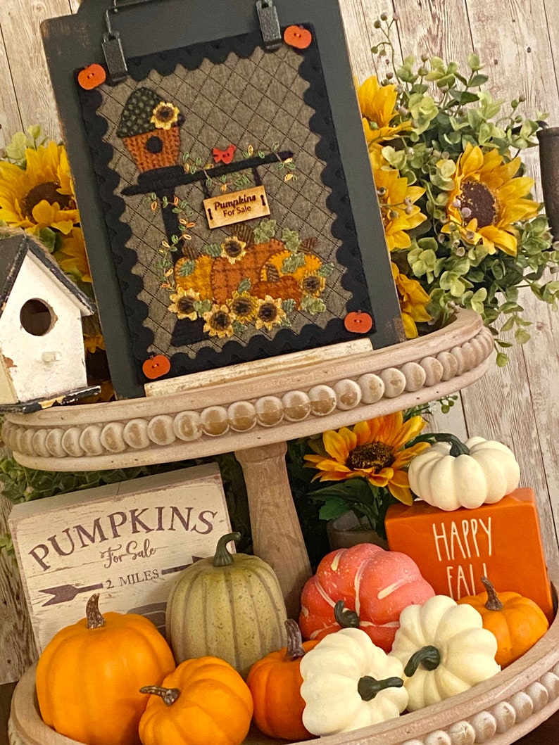 BIRD HOUSE Series Hello Fall -- KIT & Pattern -- #10 October for ...