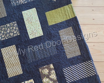 Eenvoudig pdf-quiltpatroon met lagen