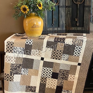 Layer Cake Toss - Layer cake quilt Pattern - Use a valid email for delivery see below - PDF instant download pattern