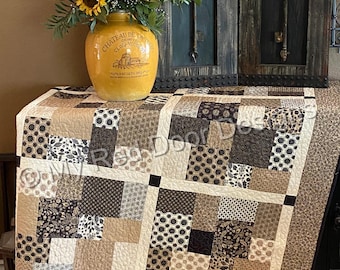 Layer Cake Toss - Layer cake quilt Pattern - Use a valid email for delivery see below - PDF instant download pattern