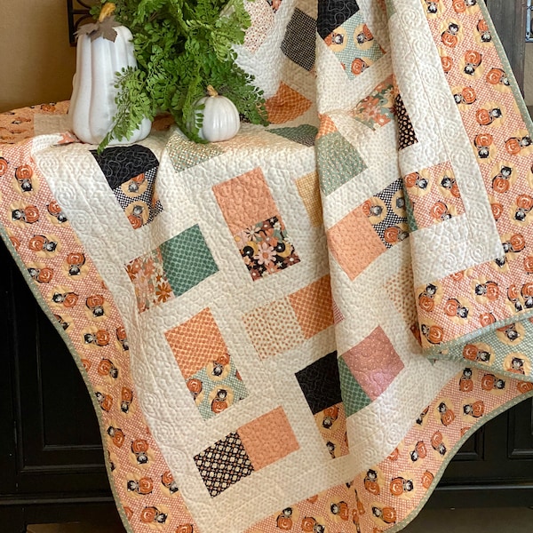 Kitty Corn -- PDF Charm pack Quilt pattern -- Instant Download pattern