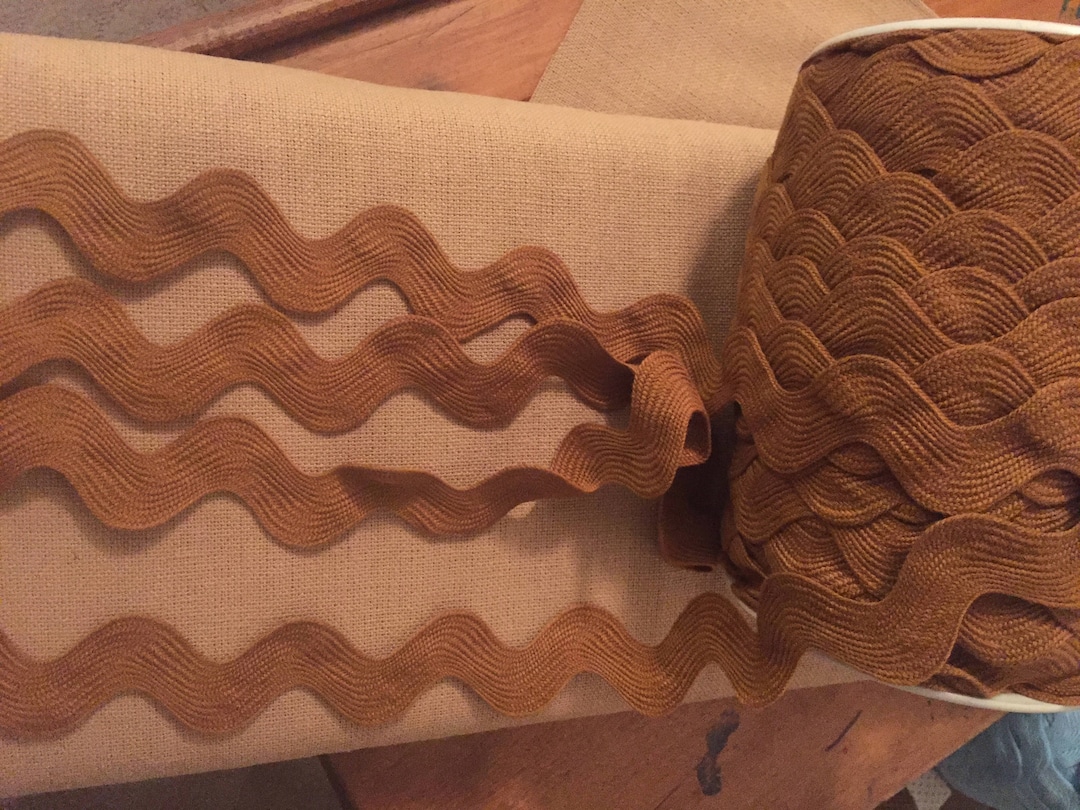Ric Rac Jumbo Chestnut Color Etsy