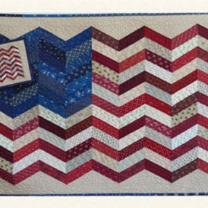 Forever May She Wave Too PDF quilt pattern