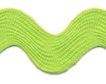 Ric rac jumbo Apple Green