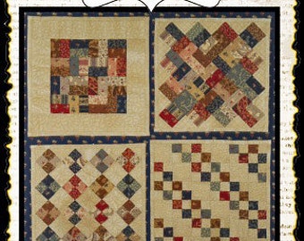 Mini Charm Quilts - Modello di trapunta in PDF