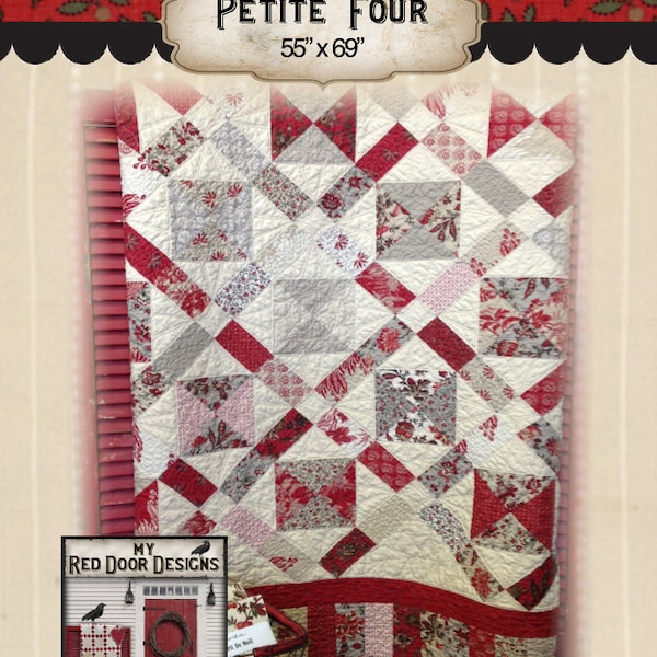 Petite Four PDF quilt pattern