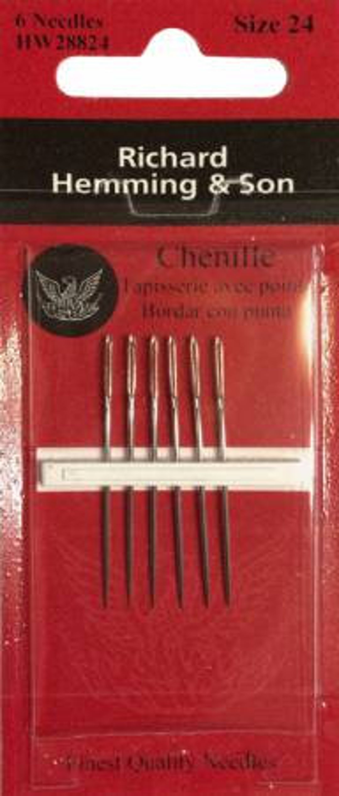 Richard Hemming Chenille Needle Size 24 6ct HW28824 Etsy