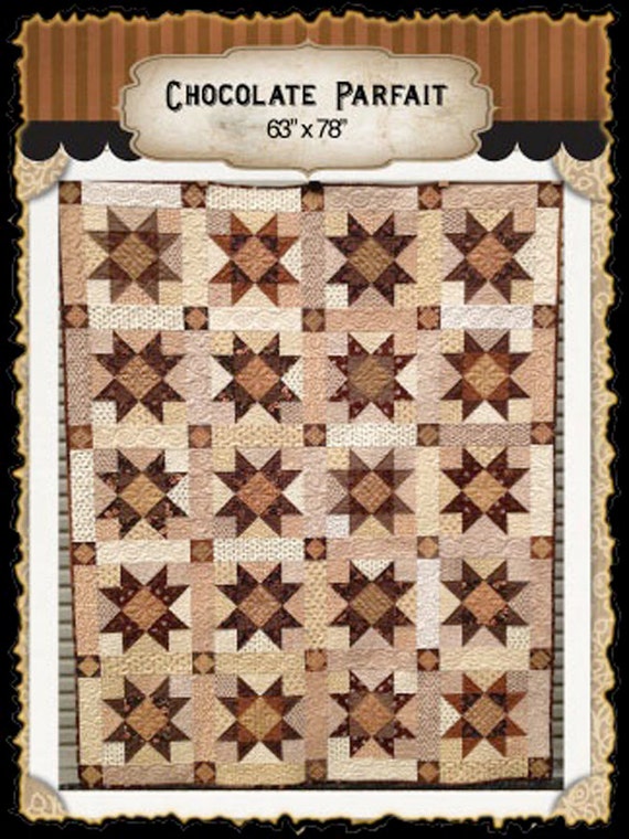 Chocolate Parfait PDF quilt pattern