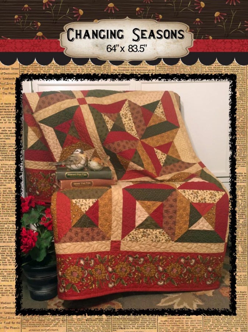 Changing Seasons Quilt Pattern Etsy