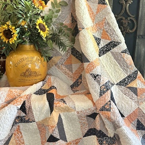 Fall On The Farm -- Back in Stock -- Jelly Roll  Quilt kit and pattern