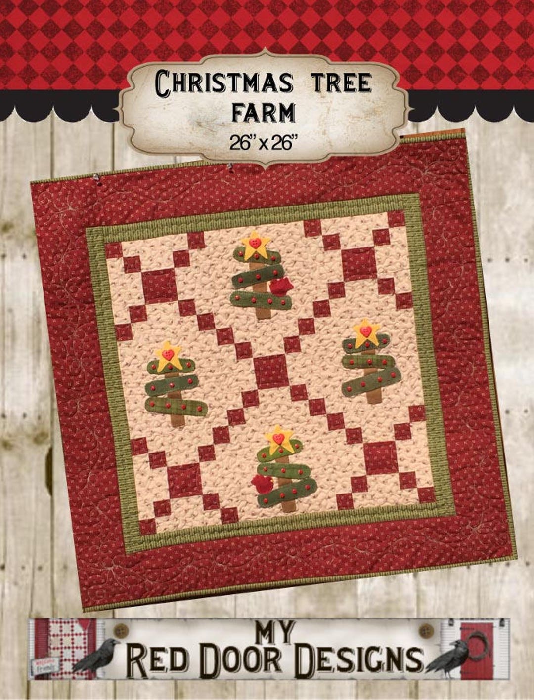 Christmas Tree Farm PDF Pattern - Etsy