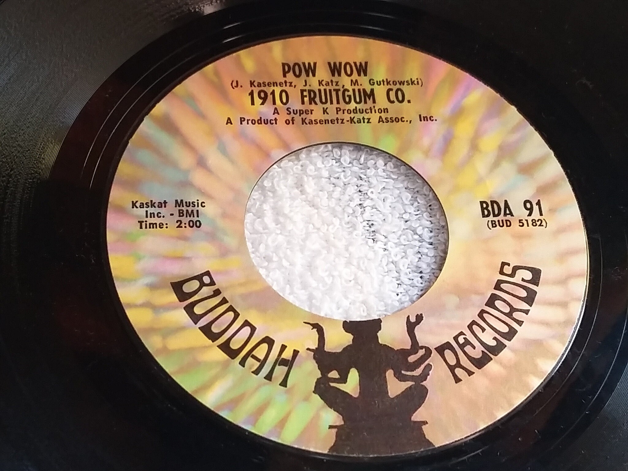 1910 FRUITGUM COMPANY Indian Giver / Pow Wow Vinyl 45 1969 | Etsy