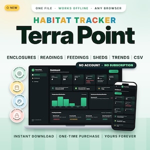 Terra Point - Reptile & Amphibian Husbandry Tracker