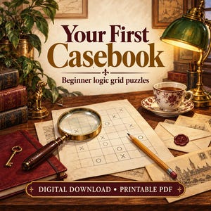Je eerste casusboek: Logisch puzzelboek (digitale download)