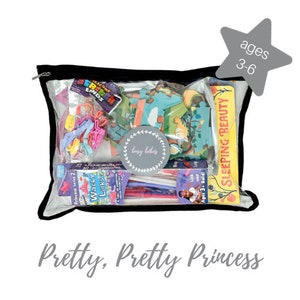 Pretty, Pretty Princess {ages 3-6} Busy Bag for Kids, Birthday Gifts or Travel