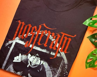 Vampire Puppet Shirt, I am an Appitite, Nothing More! Ah, ah, ah! Nosferatu inspired. Unisex soft style shirt