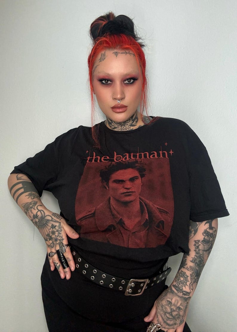 Red "I am Glittery Vengeance" unisex soft style shirt.