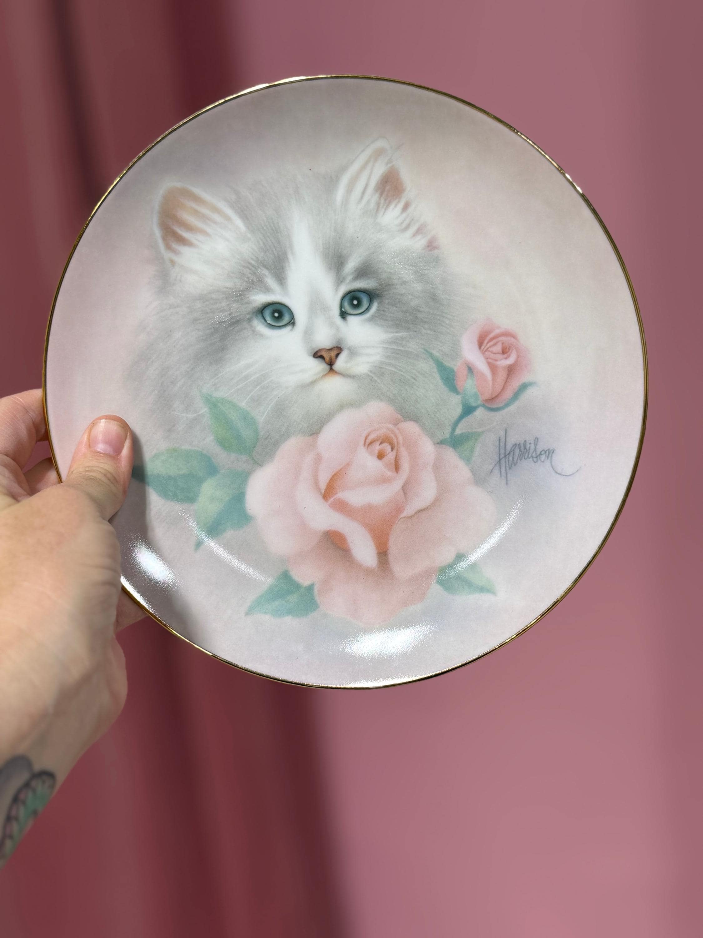 Hamilton Collection Cat Figurine - Etsy