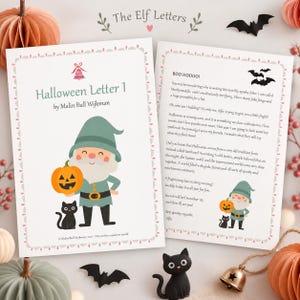 Halloween Elf Letter Printable: Alfie’s Spooky Return Note | Year One | The Elf Letters