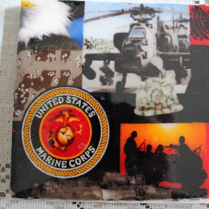 Coasters Tile Marines image 3