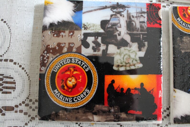 Coasters Tile Marines image 3