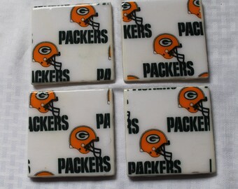 Coasters - Tile - Green Bay Packers