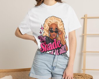 The Shade of It All - Ilustración de RuPaul en Drag Race - Camiseta / Camiseta con ilustración de Drag Queen