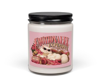 Emocionalmente caro - Vela de soja perfumada, 255 g