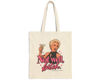 Dorinda Medley | Torba inspirowana serialem „The Real Housewives of New York City” (RHONY) | „Not Well Bitch” – styl retro pop-art