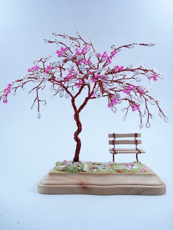 Items similar to Cherry Blossom Art Sculpture Tree Custom Made to