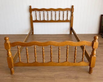 Vintage Colonial Style Moosehead Twin Size Four Poster Bed - Etsy