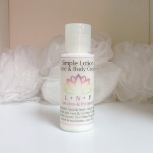 2oz Simple Lotion