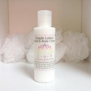 4oz Simple Lotion