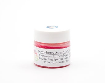 Strawberry Lip Sugar Scrub