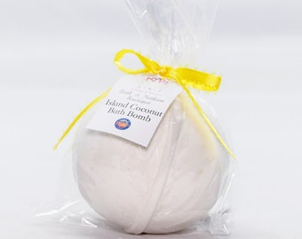 Island Coconut Bath Bomb