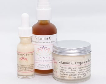 Vitamin C Natural Face Care Collection