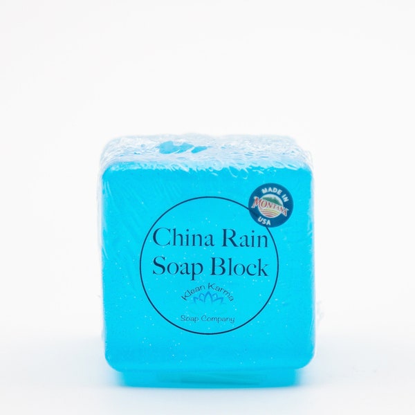China Rain Soap Cube