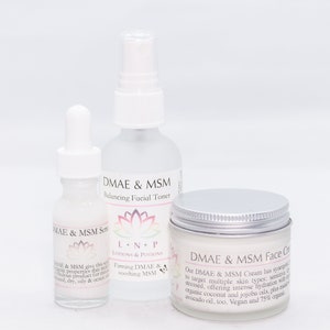 DMAE and MSA Face Care Collection