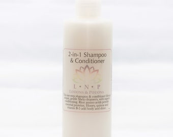 8oz 2-in-1 Shampoo and Conditioner