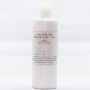8oz Simple Lotion