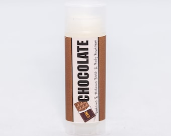 Bálsamo labial de chocolate